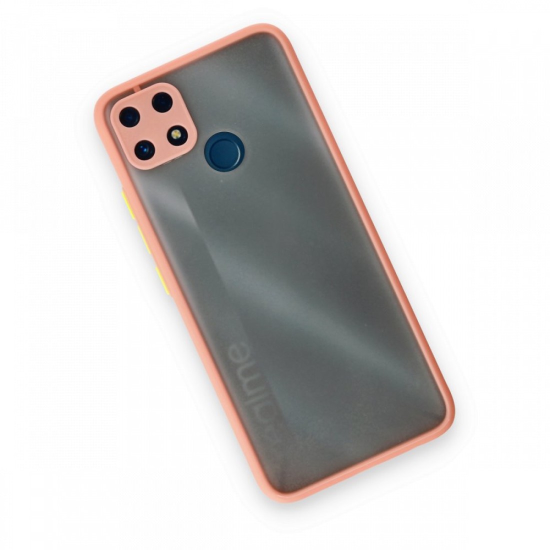 Realme C25 Kılıf Montreal Silikon Kapak - Pembe