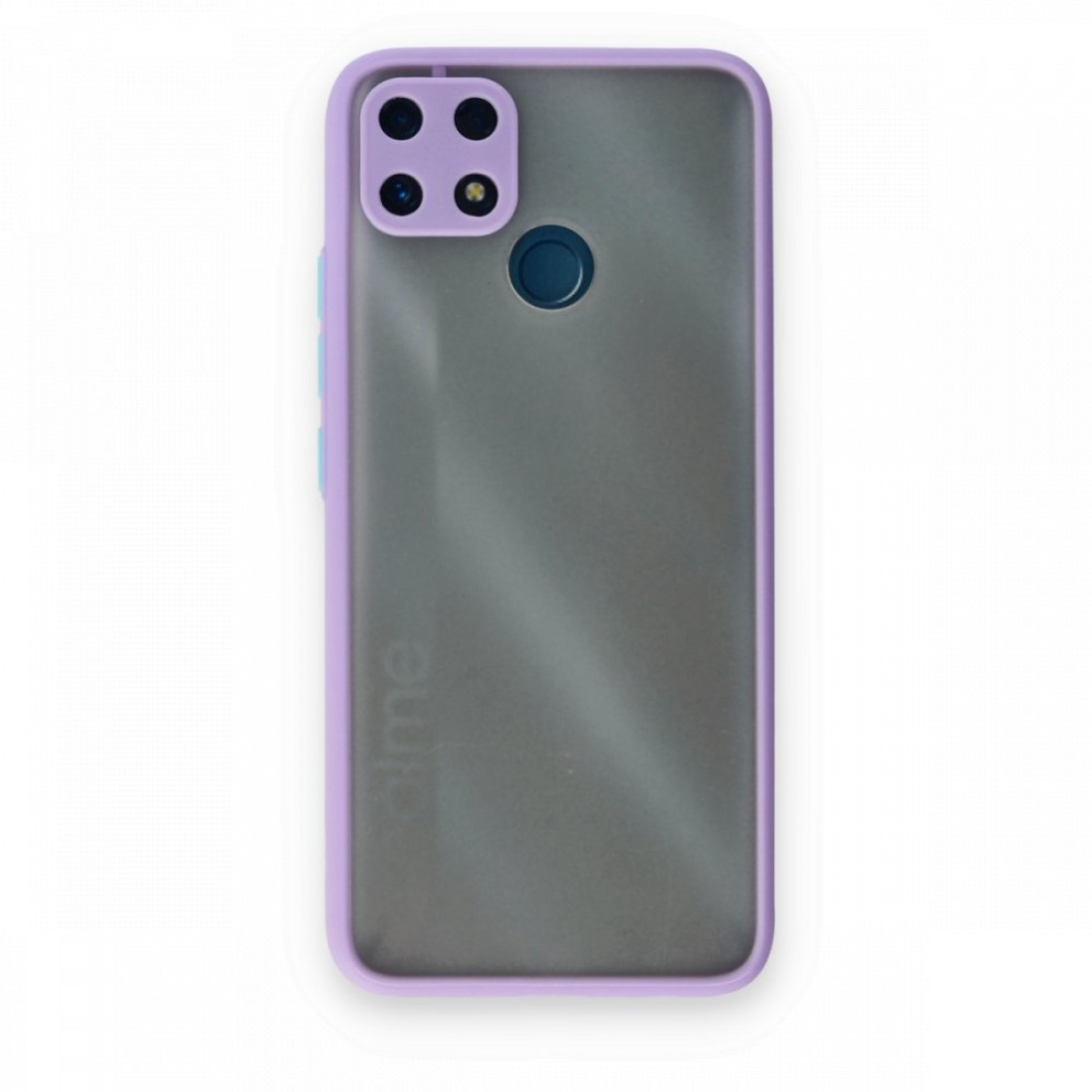 Realme C25s Kılıf Montreal Silikon Kapak - Mor