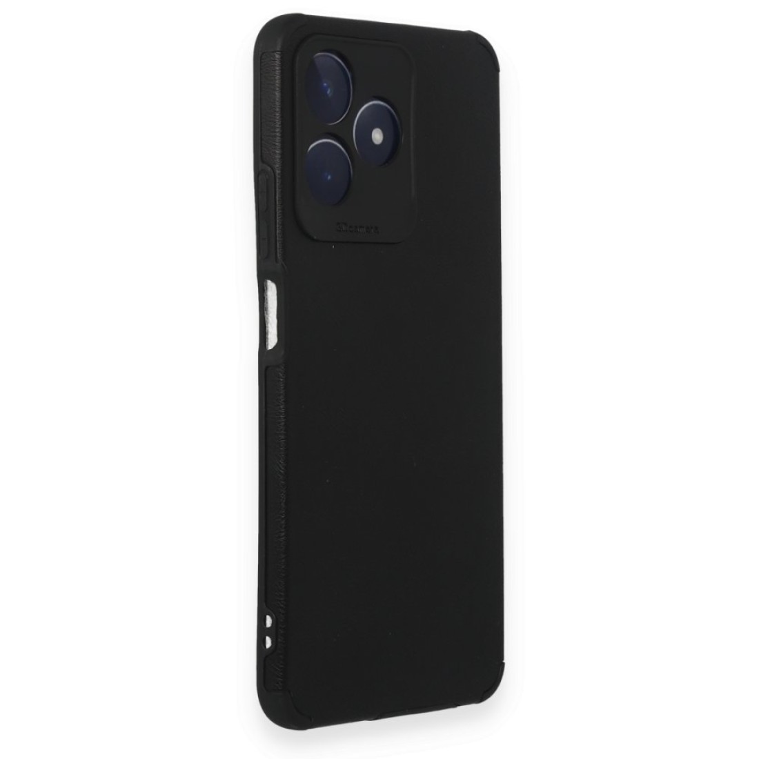 Realme C53 Kılıf Loop Deri Silikon - Siyah