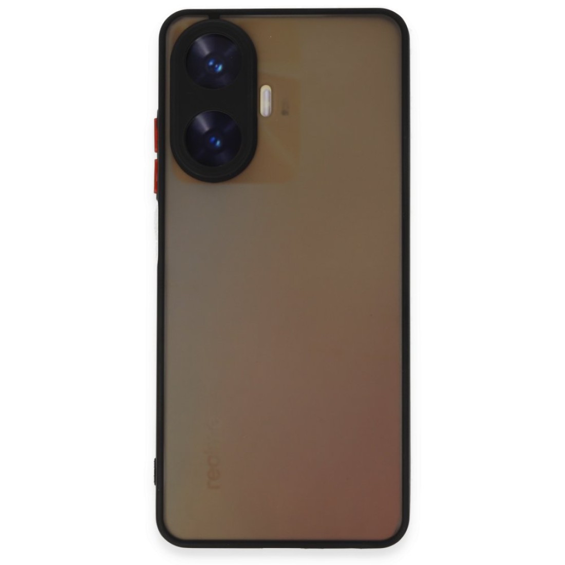 Realme C55 Kılıf Montreal Silikon Kapak - Siyah