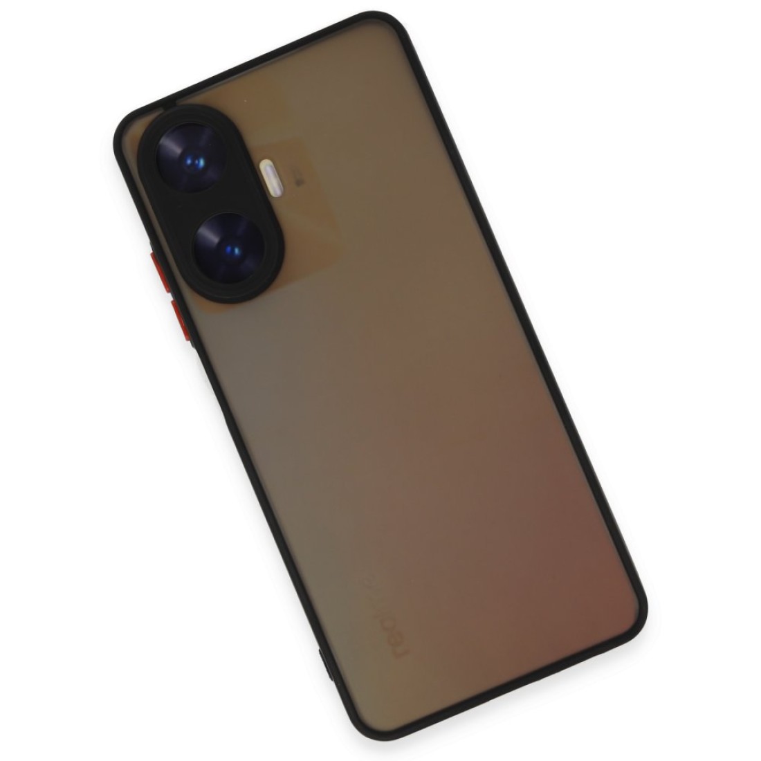 Realme C55 Kılıf Montreal Silikon Kapak - Siyah