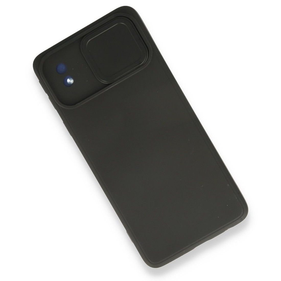 Samsung Galaxy A01 Core Kılıf Color Lens Silikon - Siyah