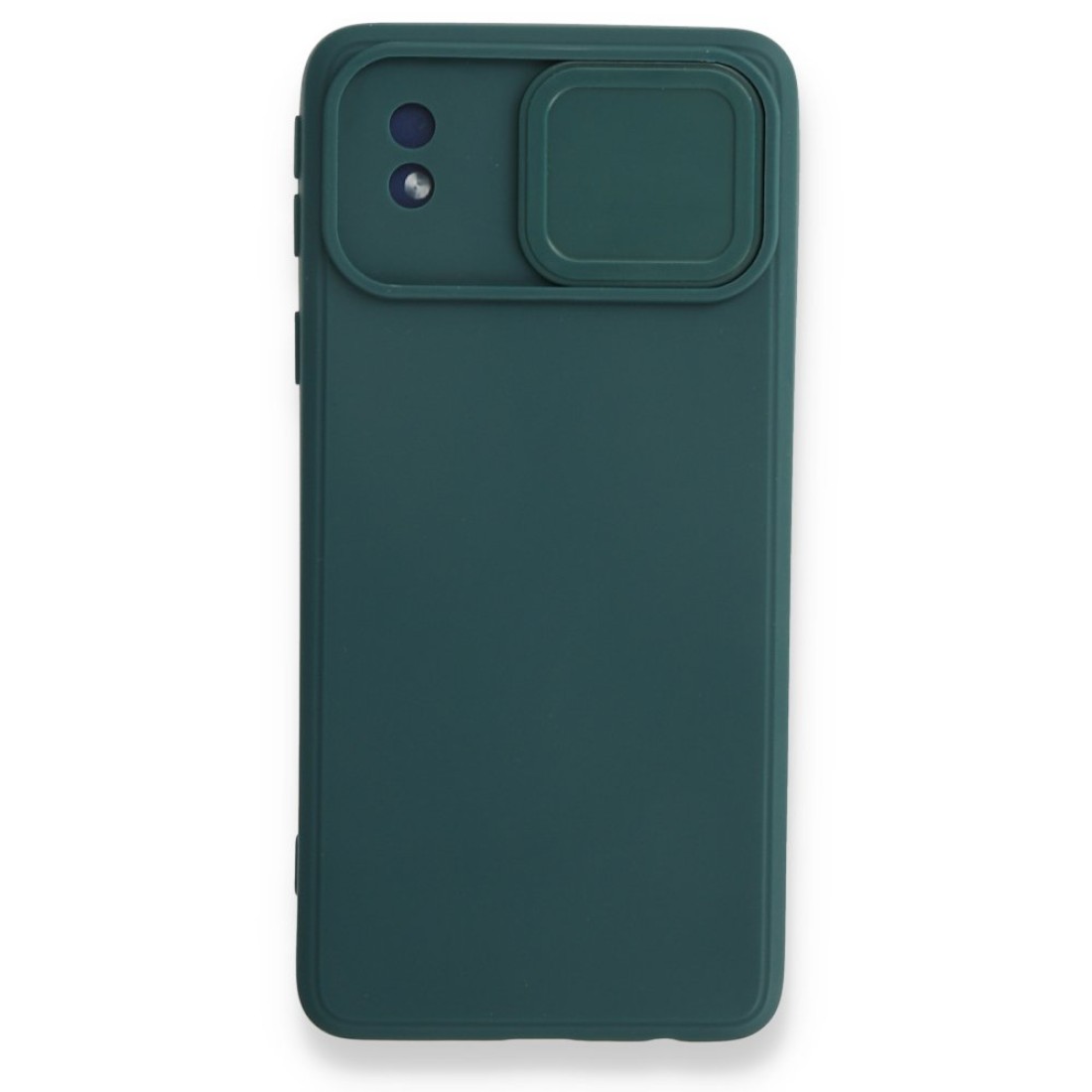 Samsung Galaxy A01 Core Kılıf Color Lens Silikon - Yeşil