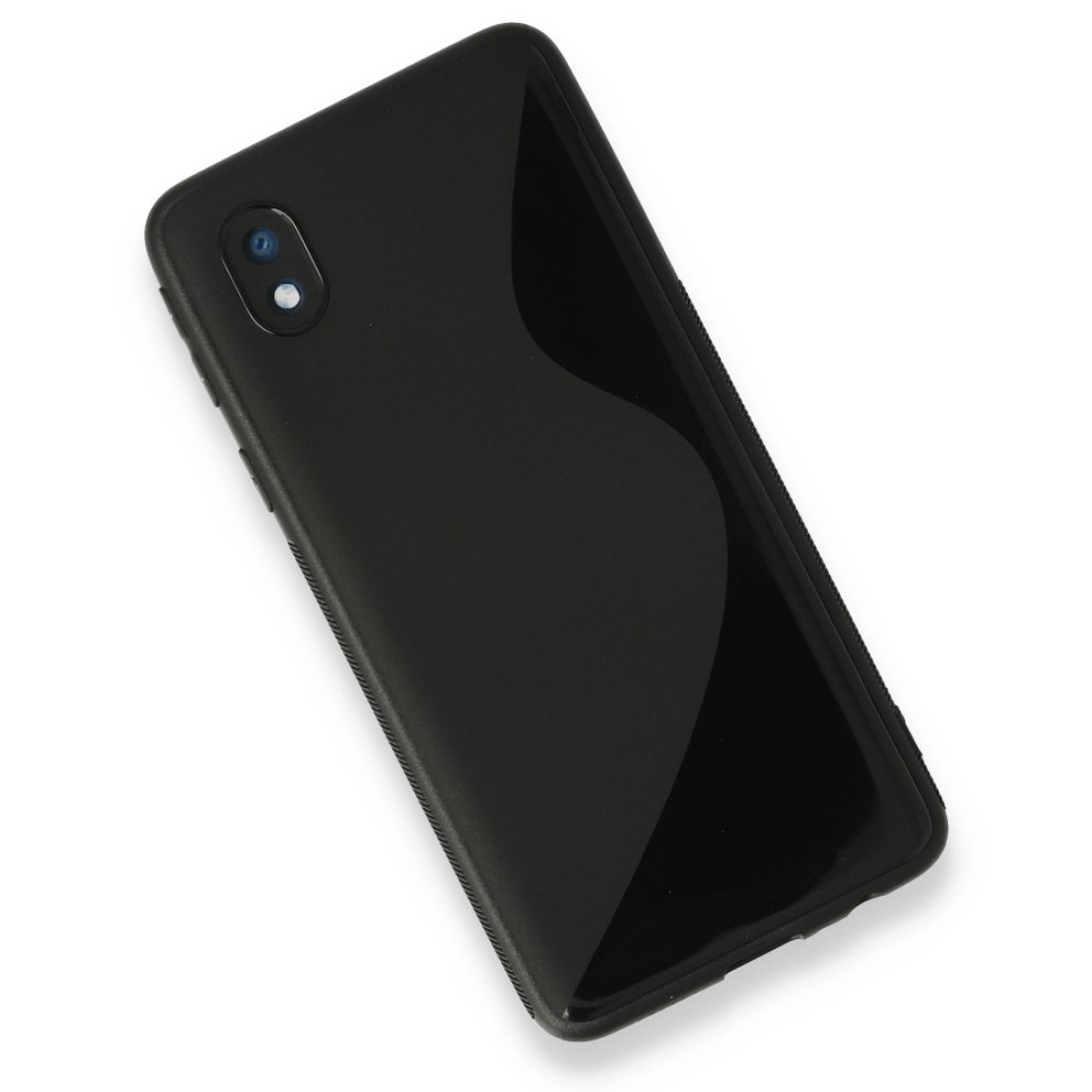 Samsung Galaxy A01 Core Kılıf S Silikon - Siyah