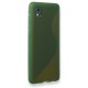 Samsung Galaxy A01 Core Kılıf S Silikon - Yeşil
