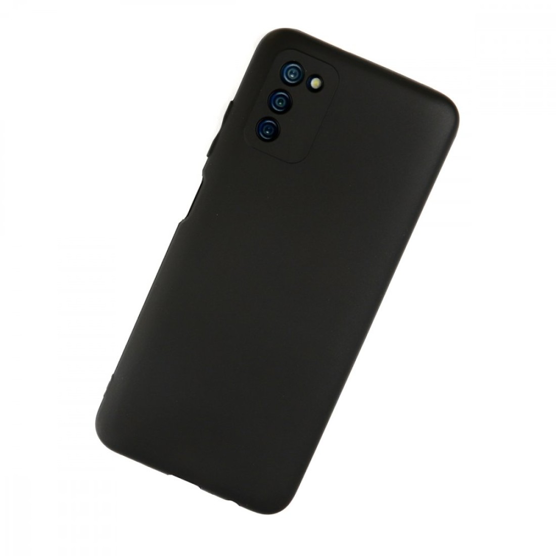 Samsung Galaxy A02S Kılıf First Silikon - Siyah