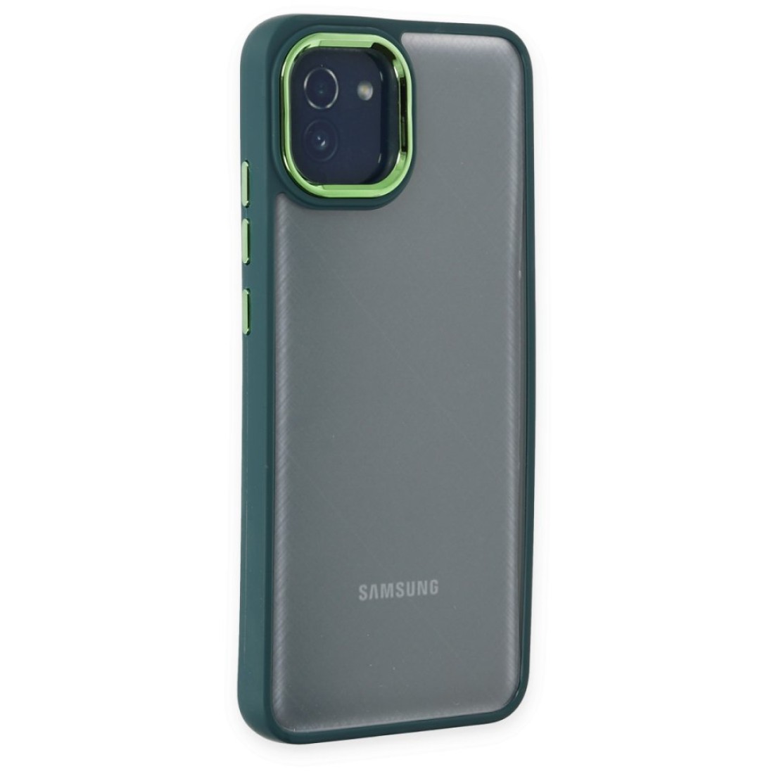 Samsung Galaxy A03 Kılıf Dora Kapak - Haki Yeşil