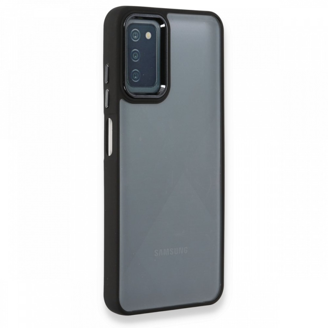 Samsung Galaxy A03S Kılıf Dora Kapak - Siyah
