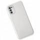 Samsung Galaxy A03S Kılıf Glass Kapak - Beyaz