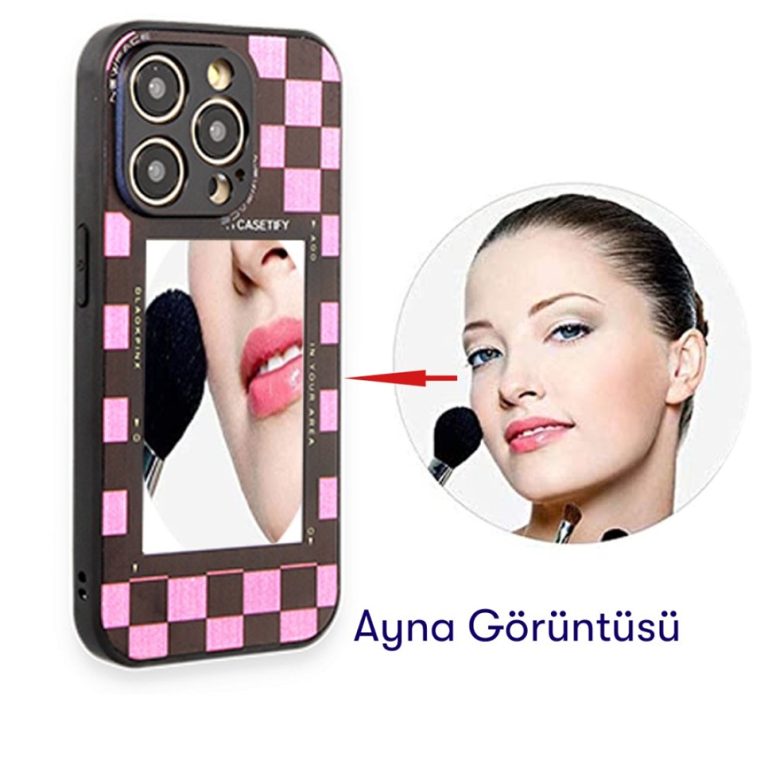 Samsung Galaxy A04 Kılıf Mirror Desenli Kapak - Mirror - 8