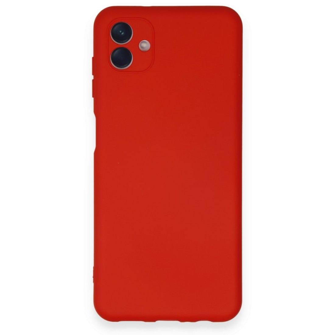 Samsung Galaxy A04 Kılıf Nano içi Kadife  Silikon - Kırmızı