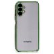 Samsung Galaxy A04S Kılıf Razer Lensli Silikon - Yeşil
