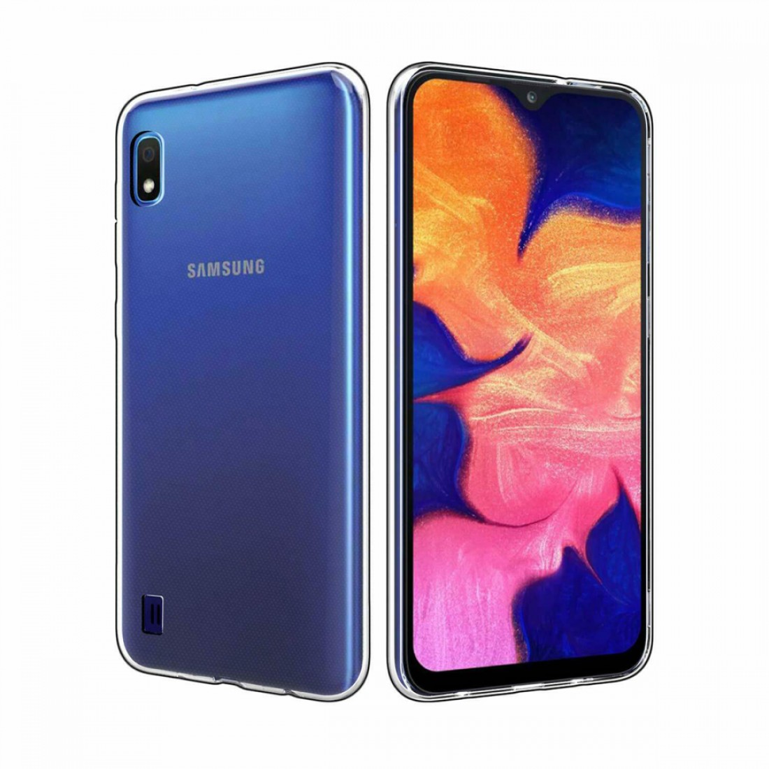 Samsung Galaxy A10 Kılıf Lüx Şeffaf Silikon
