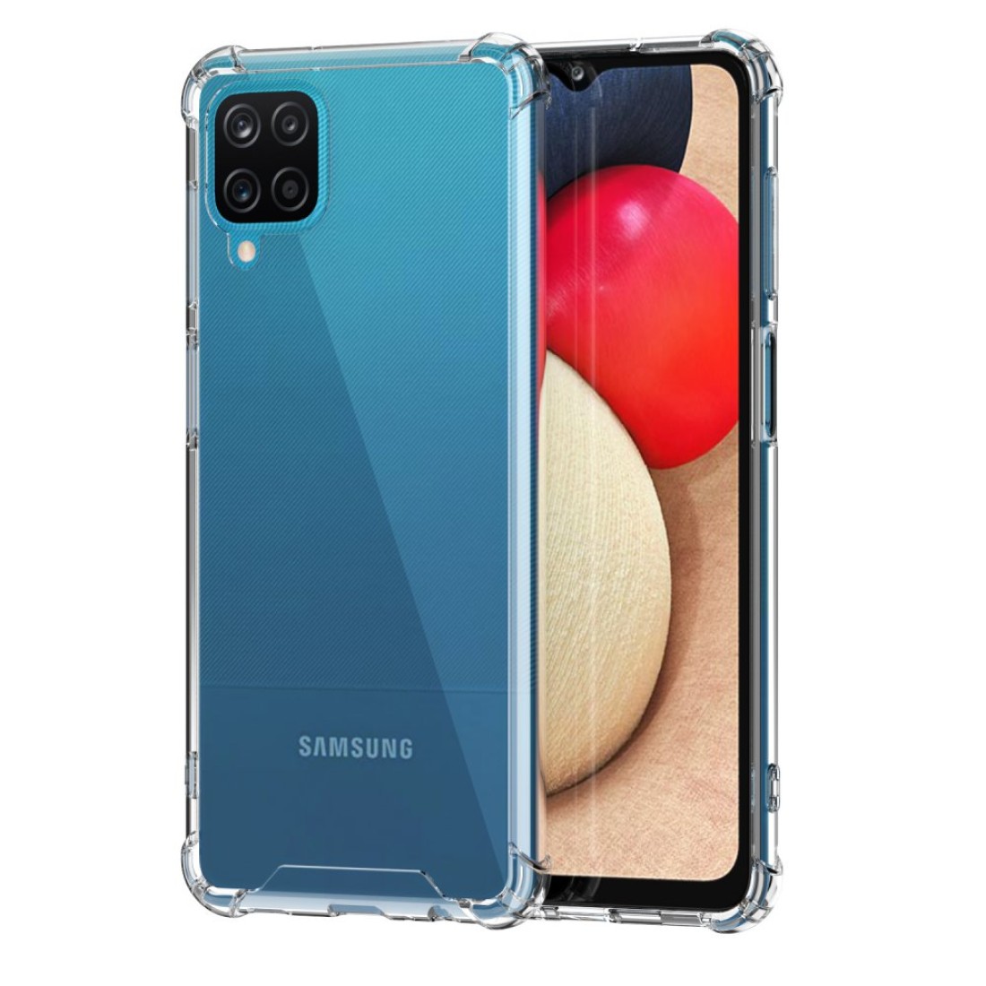 Samsung Galaxy A12 Kılıf Olex Tpu Silikon