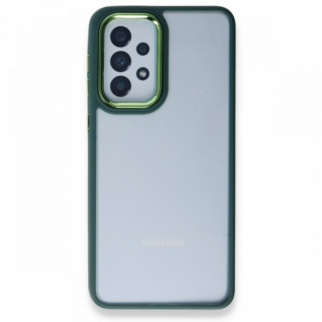 Samsung Galaxy A13 4G Kılıf Dora Kapak - Haki Yeşil