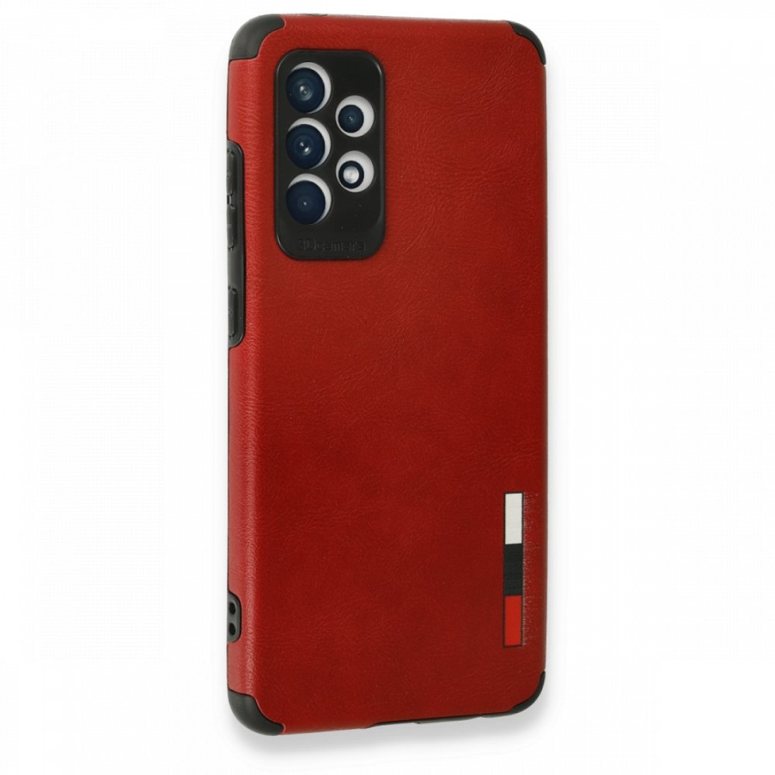 Samsung Galaxy A13 4G Kılıf Loop Deri Silikon - Kırmızı