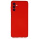 Samsung Galaxy A14 4G Kılıf Nano içi Kadife  Silikon - Kırmızı