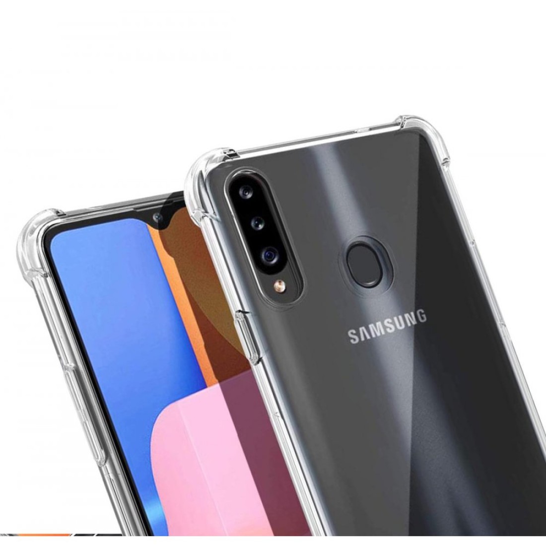 Samsung Galaxy A20S Kılıf Olex Tpu Silikon