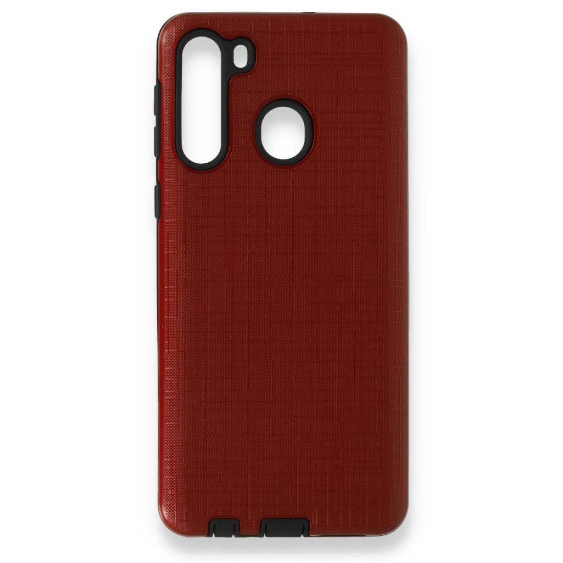 Samsung Galaxy A21 Kılıf YouYou Silikon Kapak - Kırmızı