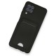 Samsung Galaxy M22 Kılıf Kelvin Kartvizitli Silikon - Siyah