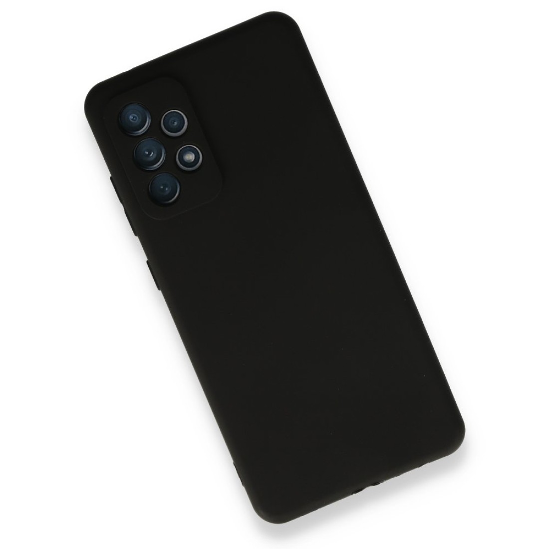 Samsung Galaxy A23 4G Kılıf First Silikon - Siyah