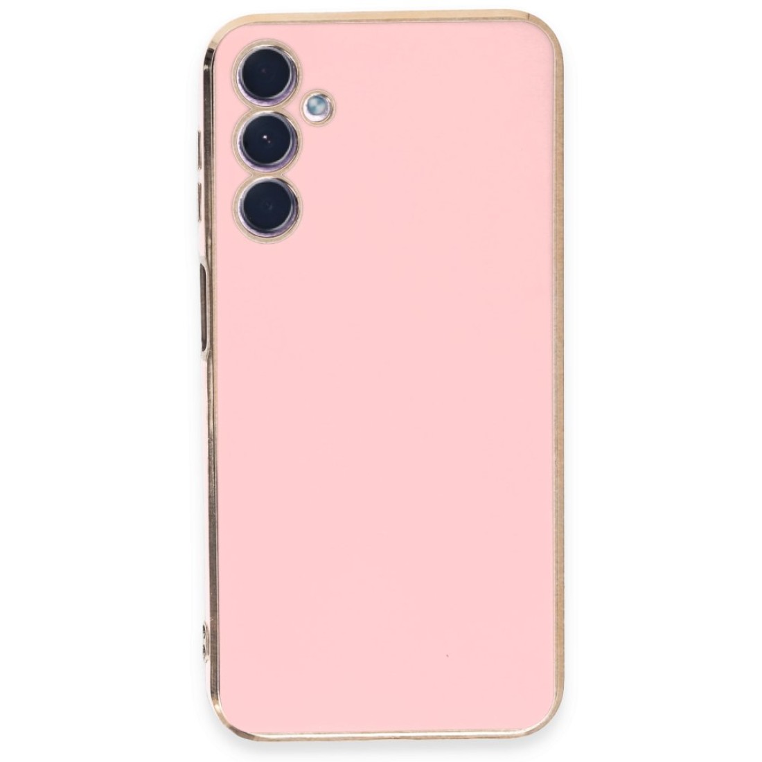 Samsung Galaxy A24 4G Kılıf Volet Silikon - Pembe