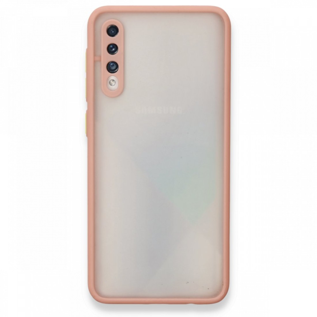 Samsung Galaxy A30S Kılıf Montreal Silikon Kapak - Pembe