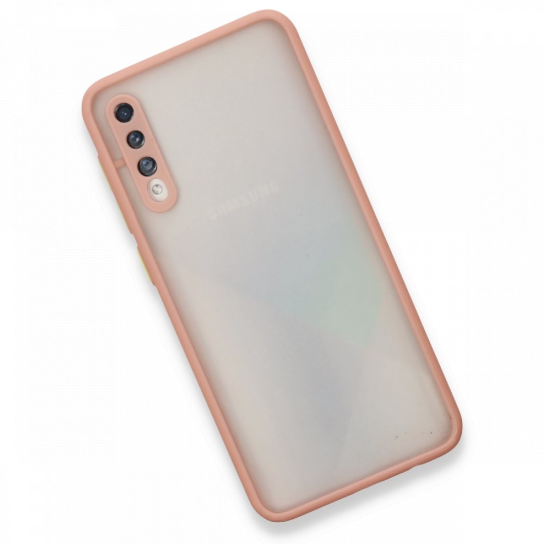 Samsung Galaxy A30S Kılıf Montreal Silikon Kapak - Pembe