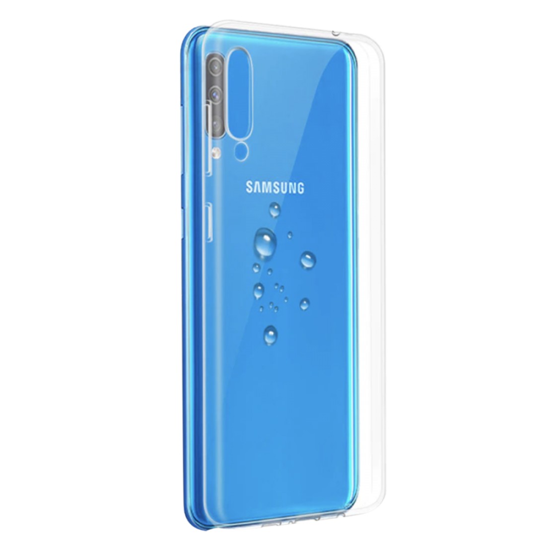 Samsung Galaxy A30S Kılıf Lüx Şeffaf Silikon