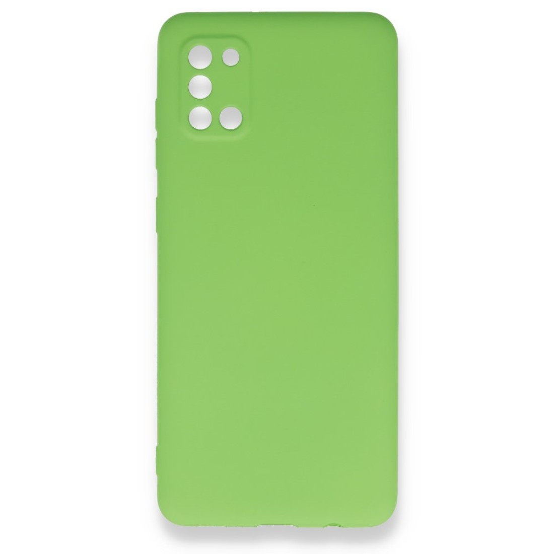 Samsung Galaxy A31 Kılıf Premium Rubber Silikon - Yeşil
