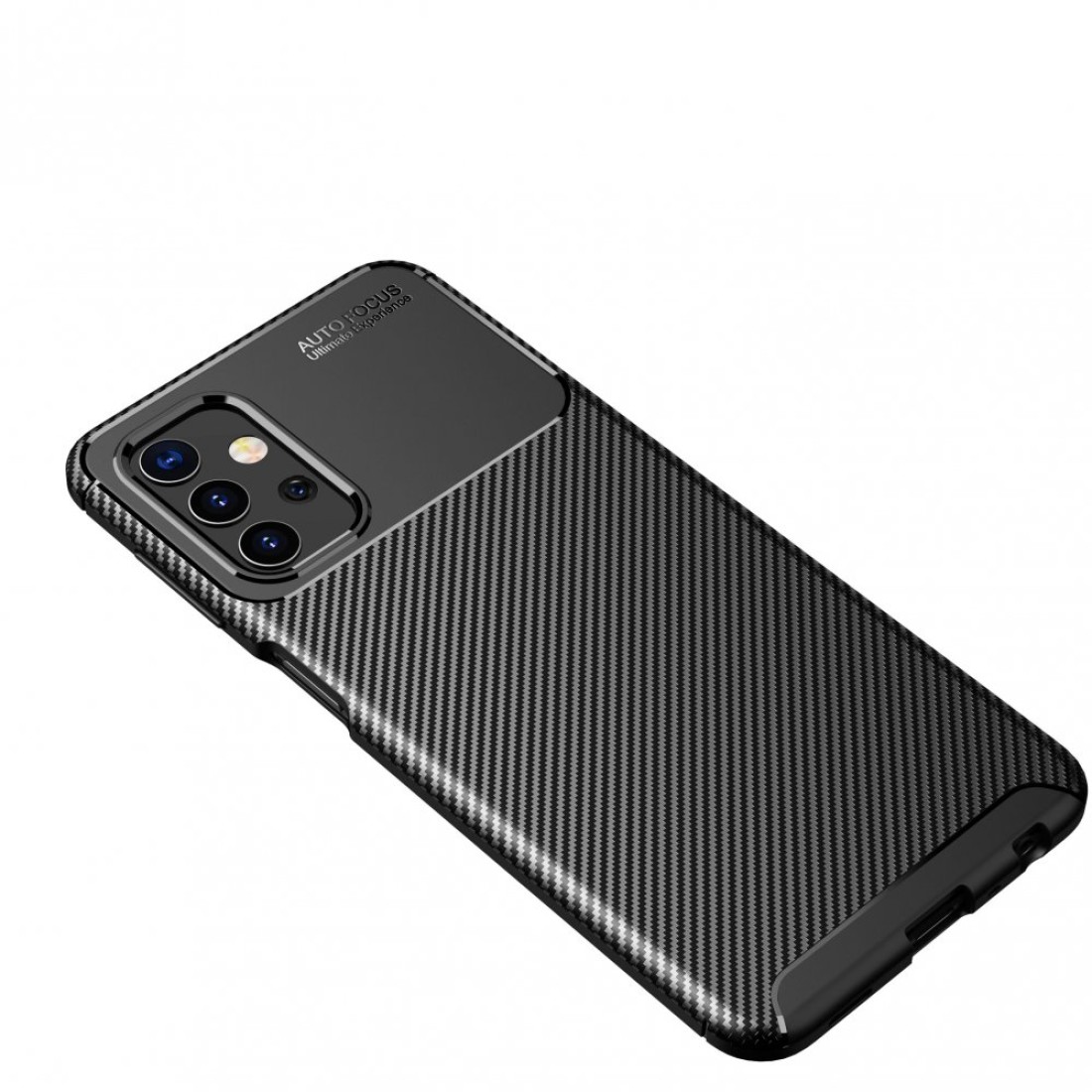 Samsung Galaxy A32 Kılıf Focus Karbon Silikon - Siyah