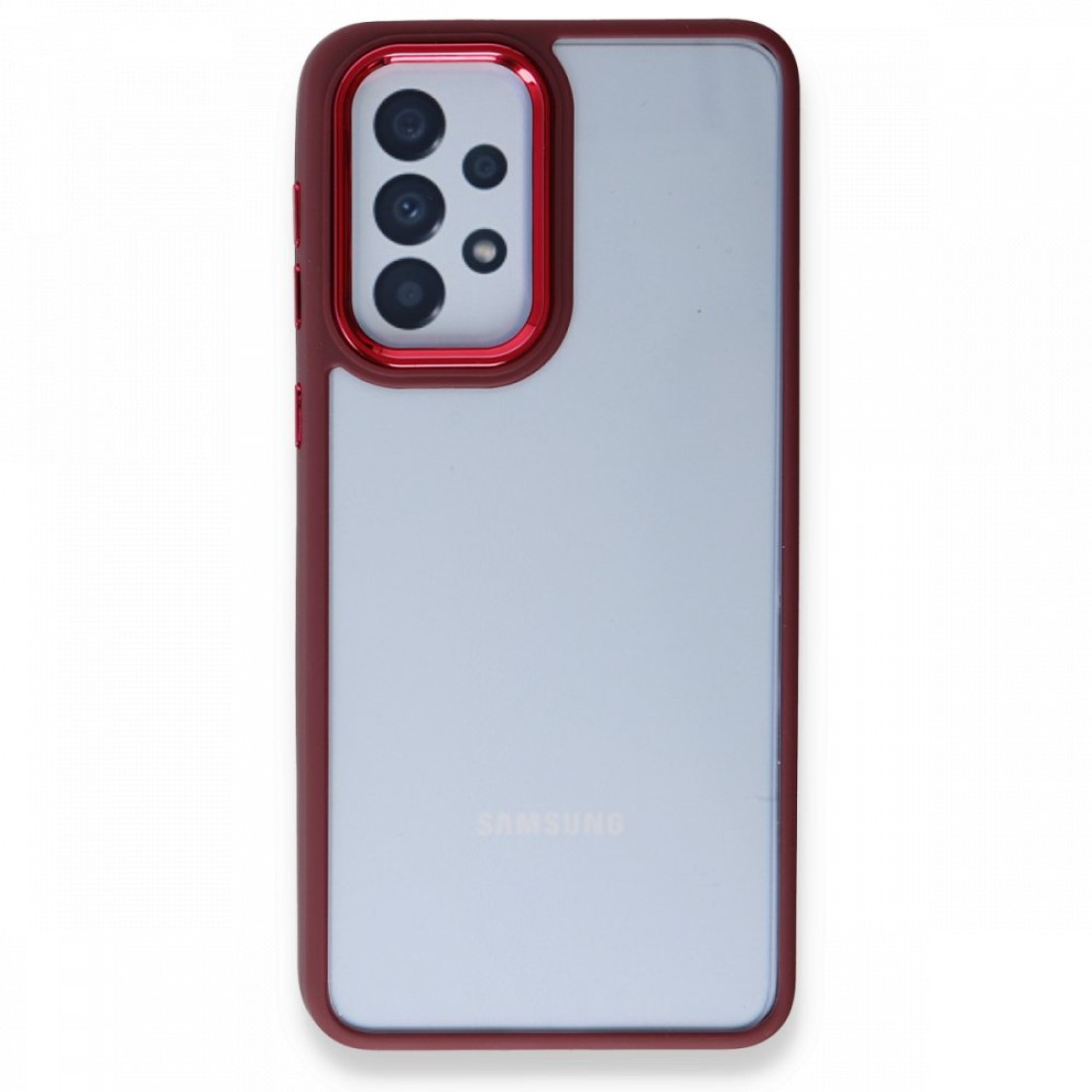 Samsung Galaxy A33 5G Kılıf Dora Kapak - Kırmızı