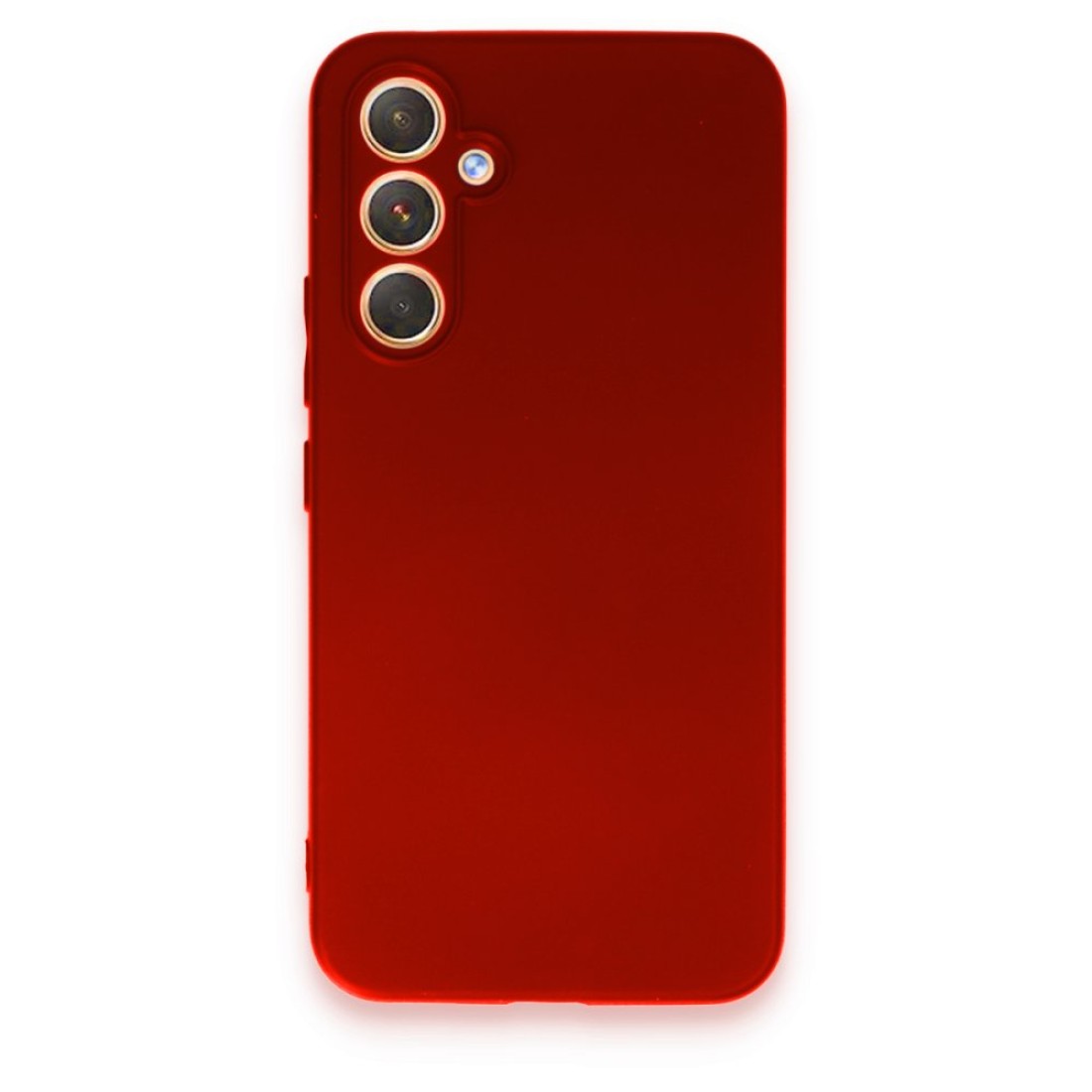 Samsung Galaxy A34 5G Kılıf First Silikon - Kırmızı