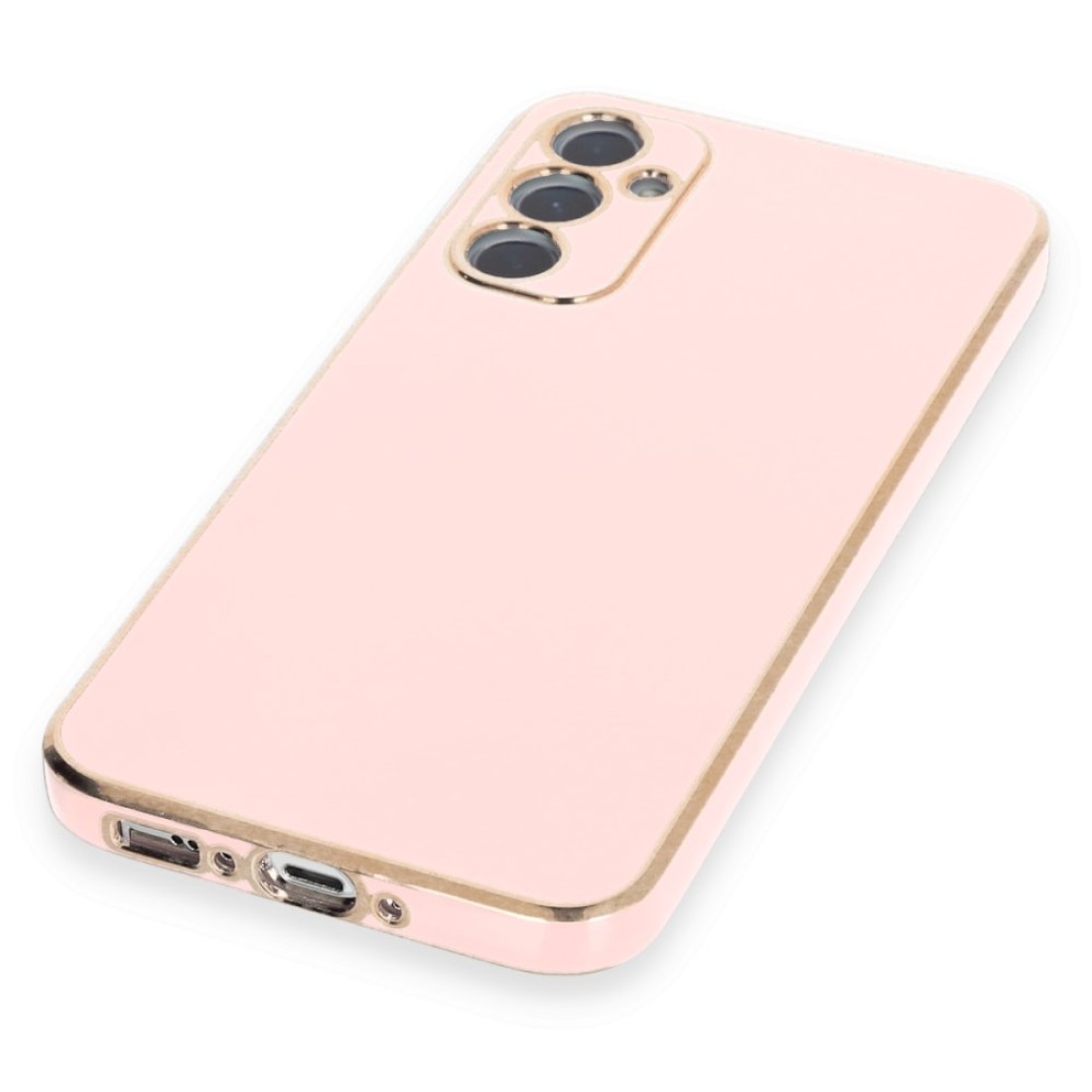 Samsung Galaxy A34 5G Kılıf Volet Silikon - Pembe