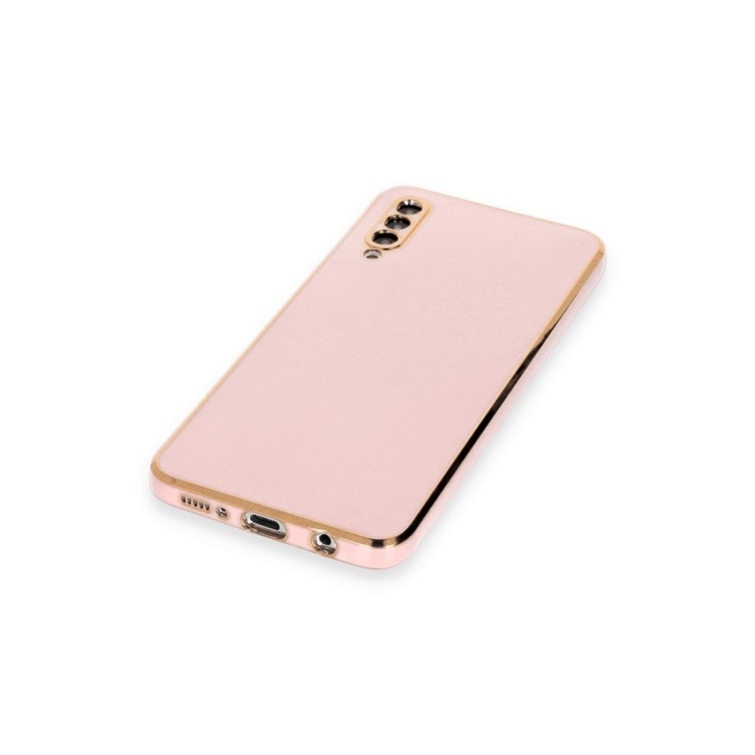 Samsung Galaxy A50S Kılıf Volet Silikon - Pembe