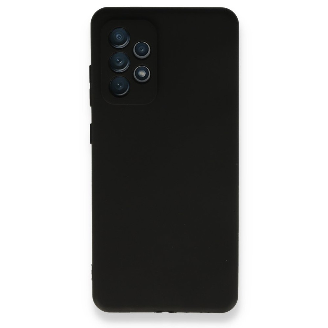 Samsung Galaxy A52 Kılıf First Silikon - Siyah