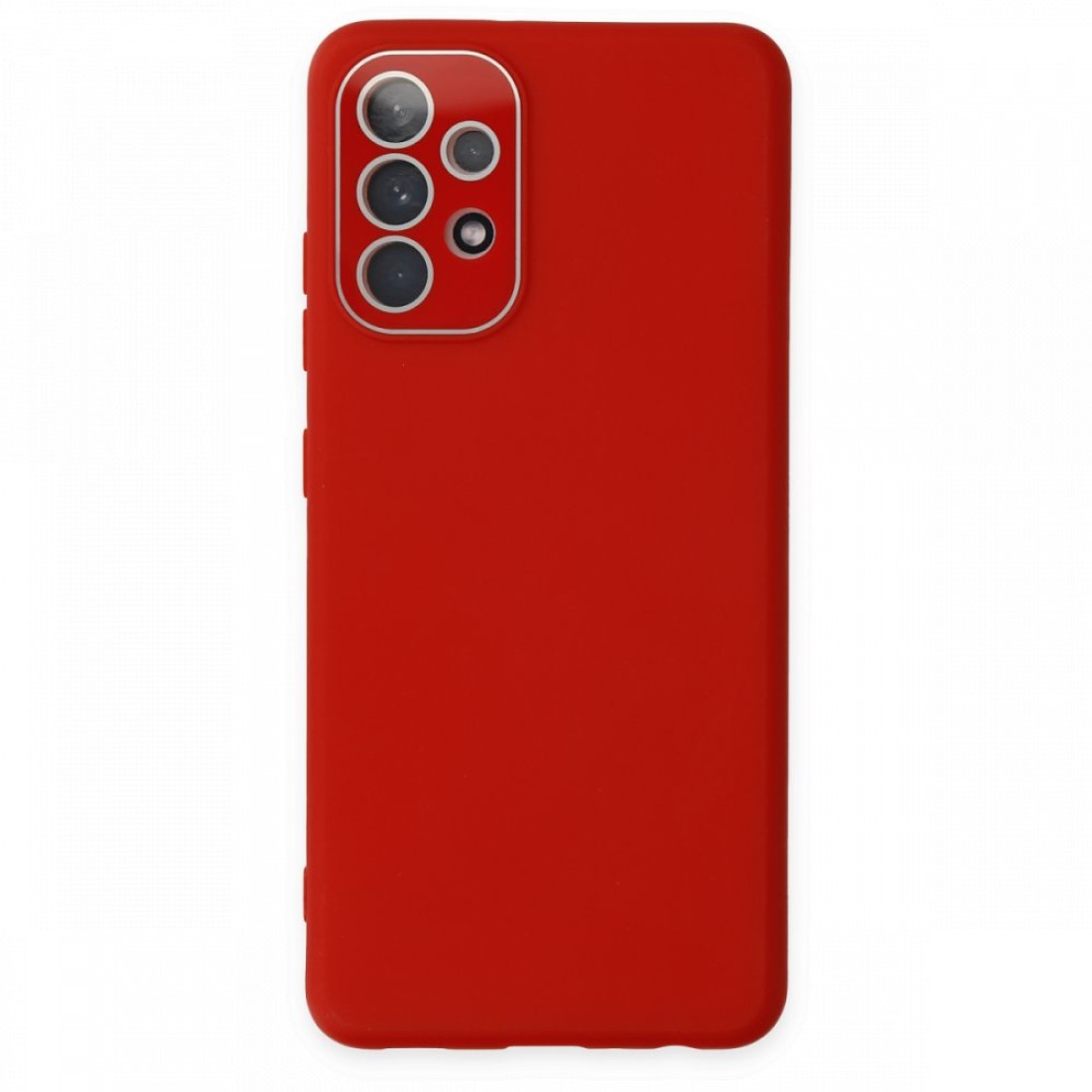 Samsung Galaxy A53 5G Kılıf Lansman Glass Kapak - Kırmızı
