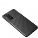 Samsung Galaxy A72 Kılıf Focus Karbon Silikon - Siyah