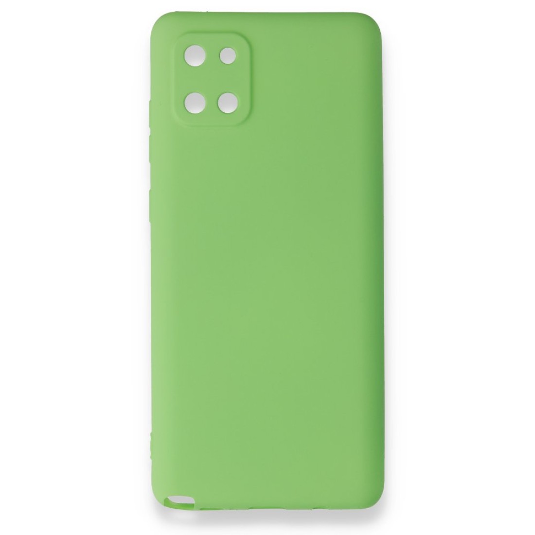 Samsung Galaxy A81 / Note 10 Lite Kılıf Premium Rubber Silikon - Yeşil