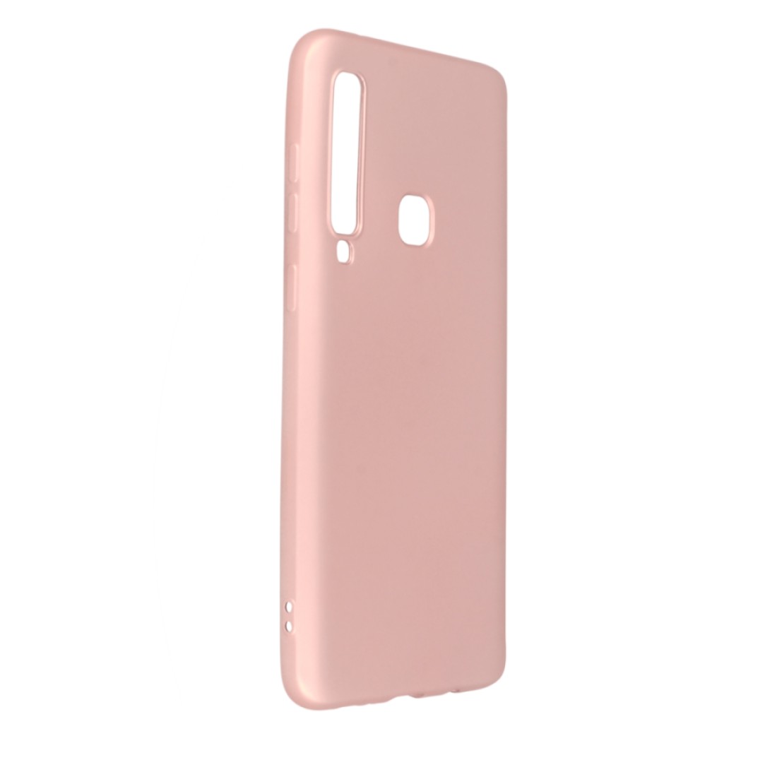 Samsung Galaxy A9 2018 Kılıf Premium Rubber Silikon - Rose Gold