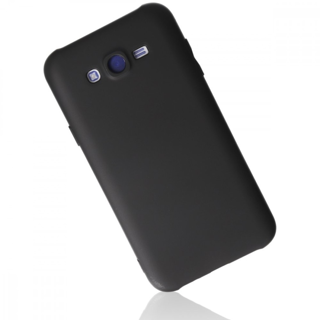 Samsung Galaxy J7 Kılıf First Silikon - Siyah