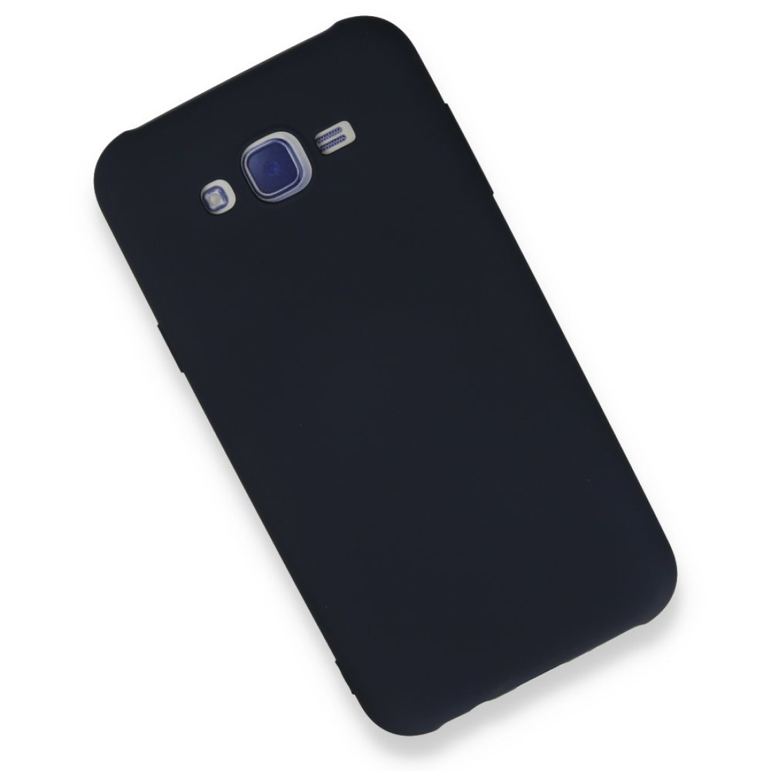Samsung Galaxy J7 Kılıf Nano içi Kadife  Silikon - Lacivert