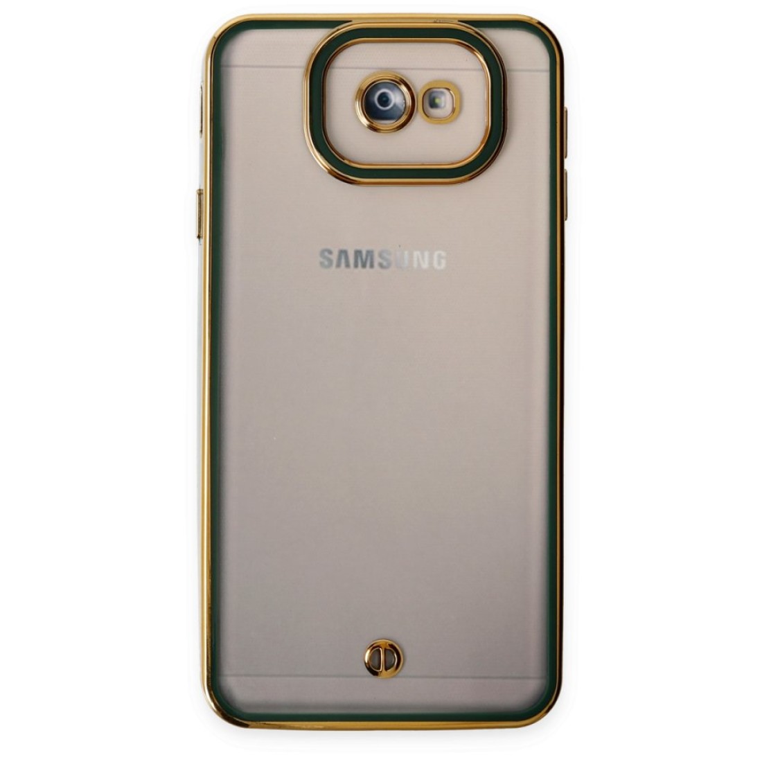 Samsung Galaxy J7 Prime Kılıf Liva Lens Silikon - Yeşil