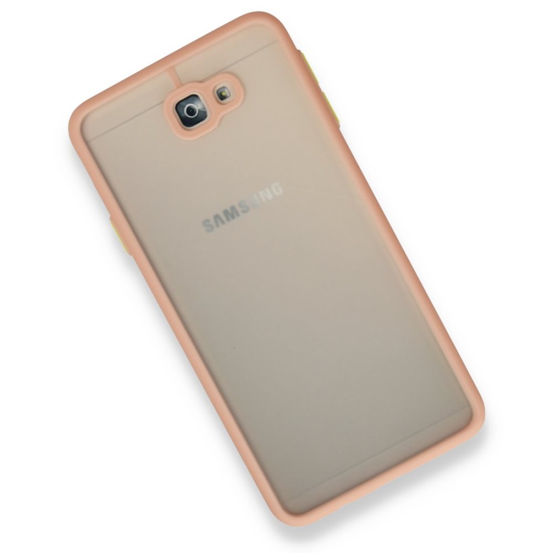 Samsung Galaxy J7 Prime Kılıf Montreal Silikon Kapak - Pembe