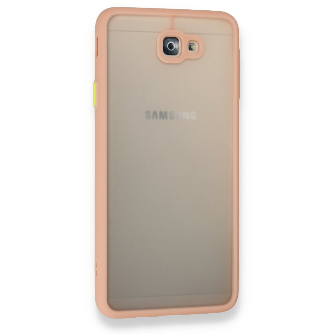 Samsung Galaxy J7 Prime Kılıf Montreal Silikon Kapak - Pembe