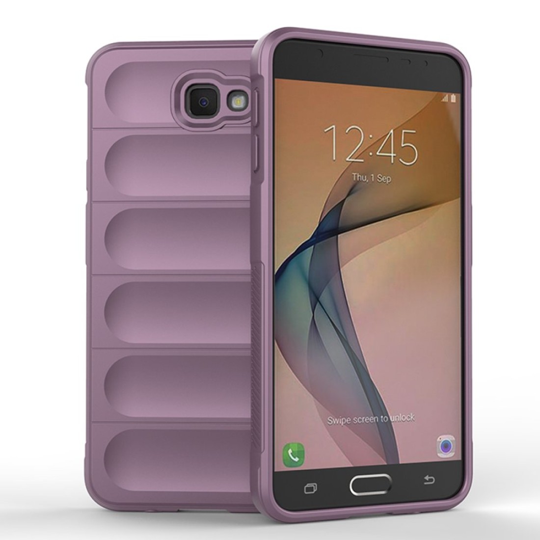 Samsung Galaxy J7 Prime Kılıf Optimum Silikon - Mor