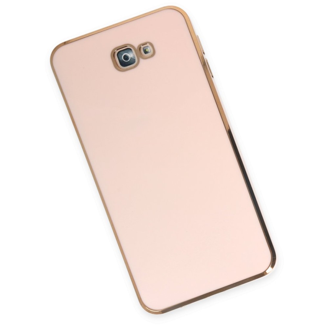 Samsung Galaxy J7 Prime Kılıf Volet Silikon - Pembe