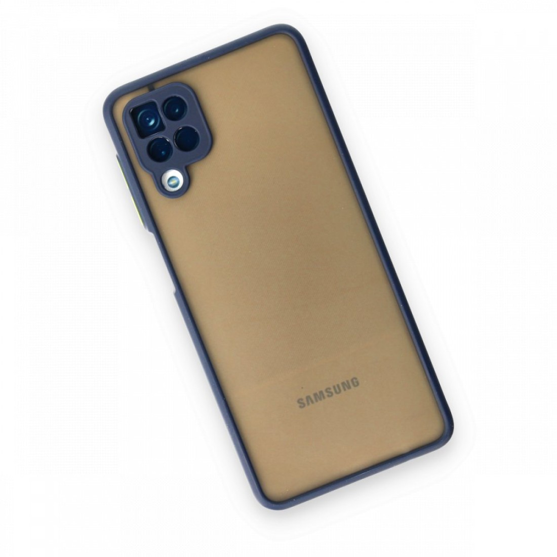 Samsung Galaxy M12 Kılıf Montreal Silikon Kapak - Lacivert