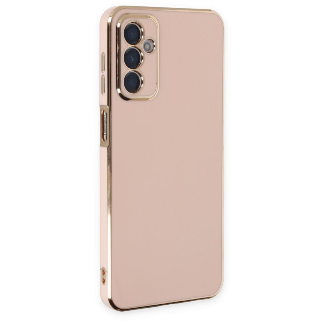 Samsung Galaxy M13 Kılıf Volet Silikon - Pembe