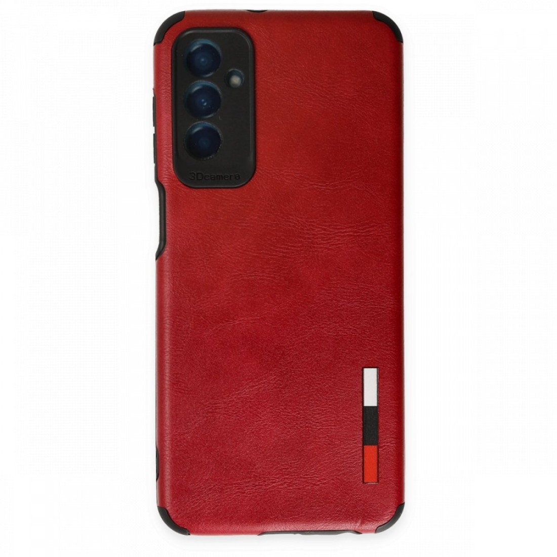 Samsung Galaxy M13 Kılıf Loop Deri Silikon - Kırmızı